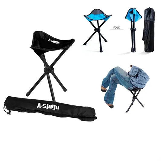 Mountaineering Tri-Leg Stool with carry bag