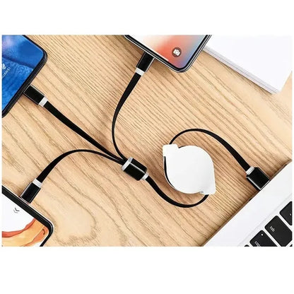 3 in 1 retractable Multi Charging Cable