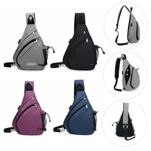 Crossbody Sling Bag Casual Shoulder Backpack for Women & Men