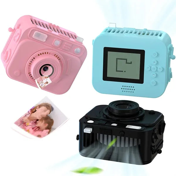 Portable Creative Camera Fan: Video, Game & Speaker