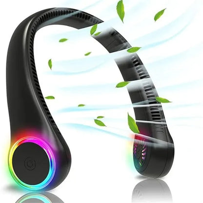Portable Rechargeable Neck Fan