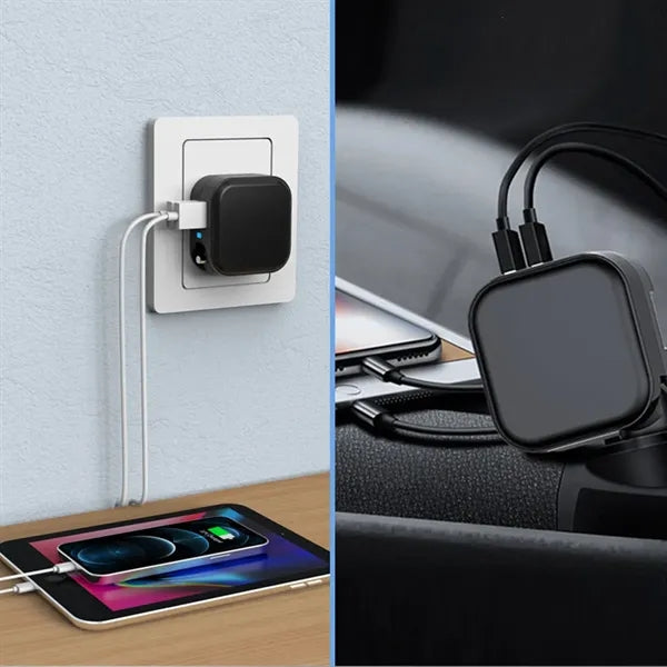 2-In-1 Dual Device Port Charger