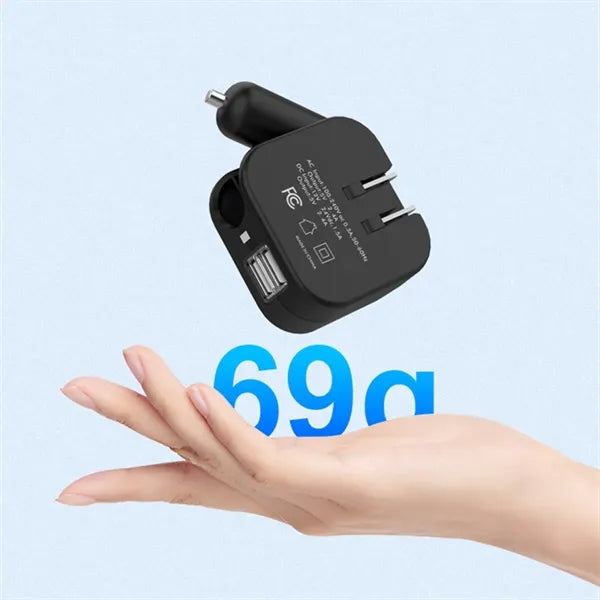 2-In-1 Dual Device Port Charger