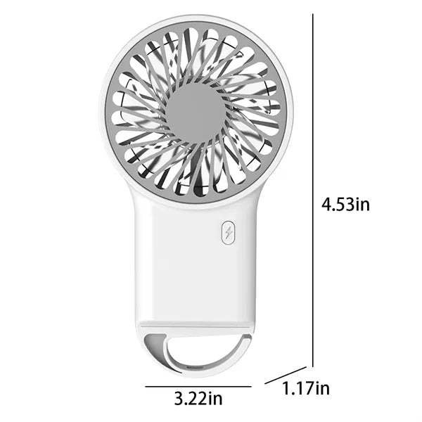Powerful Portable Mini Fans for Handheld Desktop & Hanging