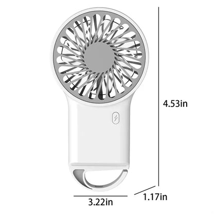 Powerful Portable Mini Fans for Handheld Desktop & Hanging
