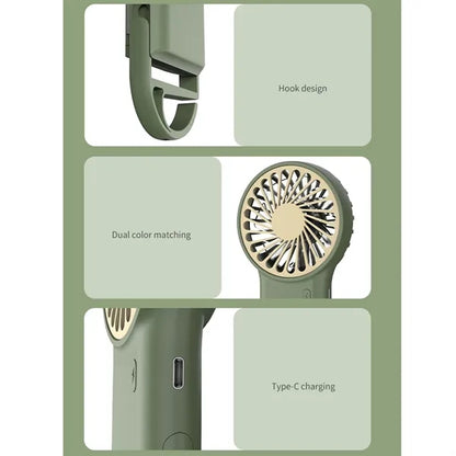 Powerful Portable Mini Fans for Handheld Desktop & Hanging