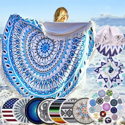 Round Beach Towel