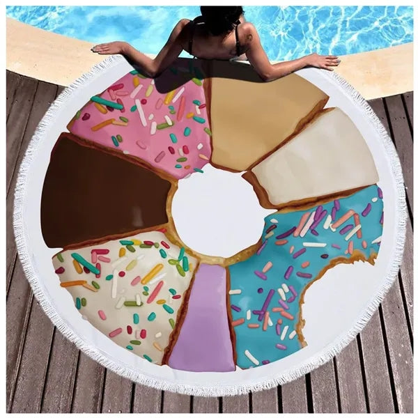 Round Beach Towel