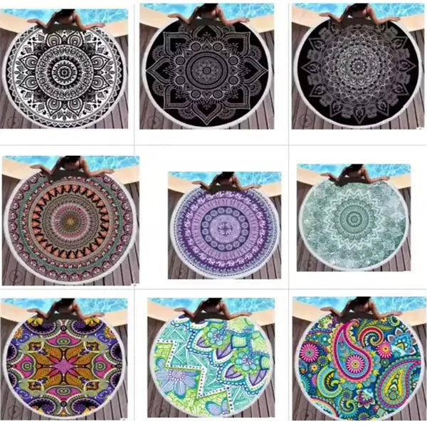 Round Beach Towel