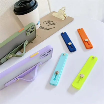 Multi Functional Push-Pull Phone Back Stick Stands Holder