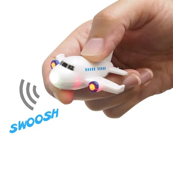 Airplane LED Light Keychain