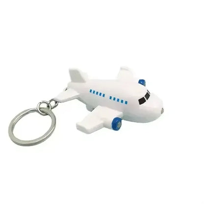 Airplane LED Light Keychain