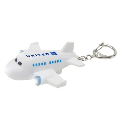 Airplane LED Light Keychain