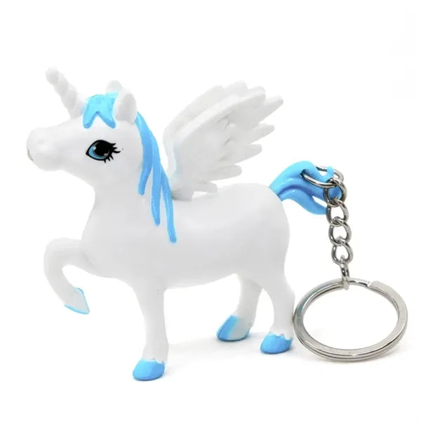 Flying Unicorn LED Keychain