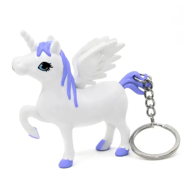 Flying Unicorn LED Keychain