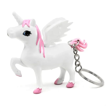 Flying Unicorn LED Keychain