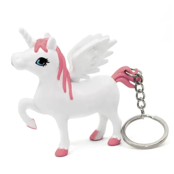 Flying Unicorn LED Keychain