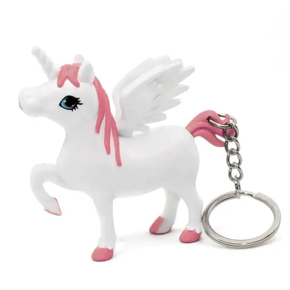 Flying Unicorn LED Keychain