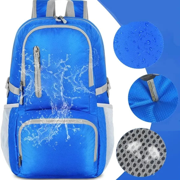 40L Lightweight Packable Backpack for Travel & Hiking