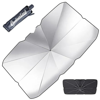 Foldable Car Windshield Sunshade Umbrella