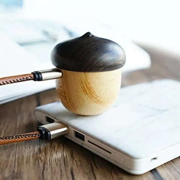 Acorn Shape Portable Bluetooth Mini Speaker with Mic