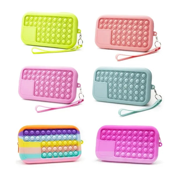 Fidget Sensory Pop Bubble Pencil Case & Pouch