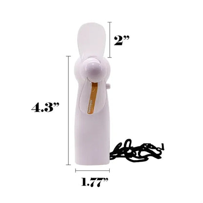 LED Flash Message Fan