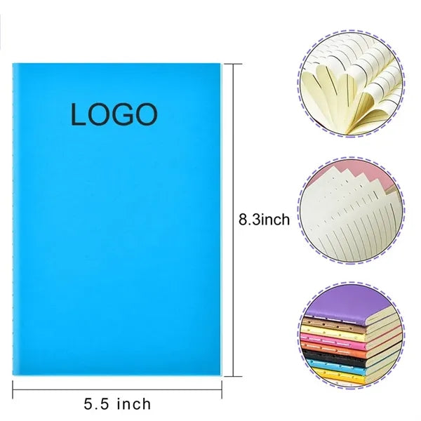 Colorful Notebooks Journals Bulk Set Lined Travel Notepad