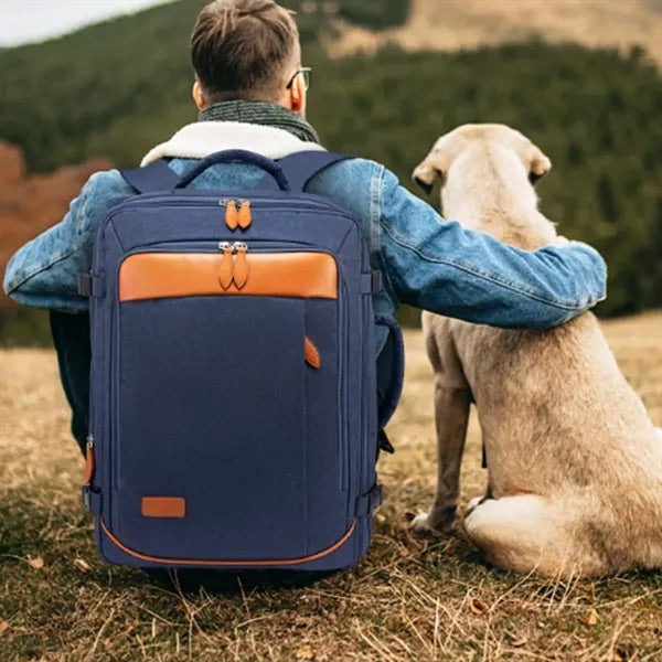 40L Expandable Travel Backpack with Organizer Cubes