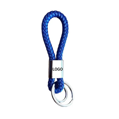Custom PU Woven Keychain