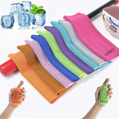 Custom Instant Chill Sports Quick Dry Cooling Towel