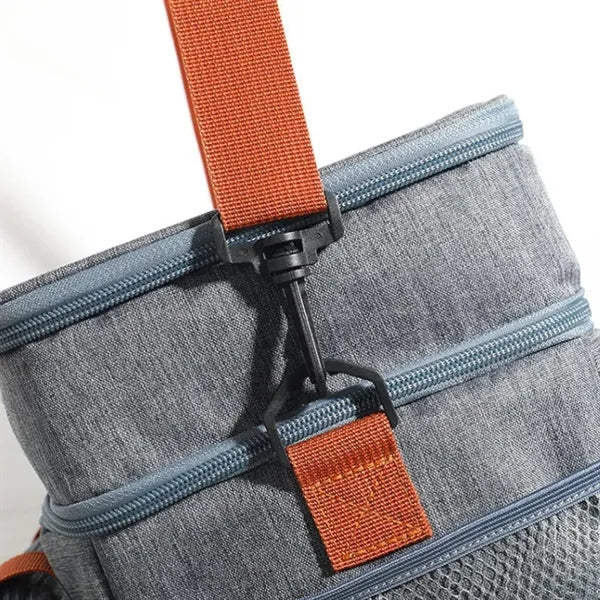 10L Insulated Thermal Lunch Bag with Shoulder Strap