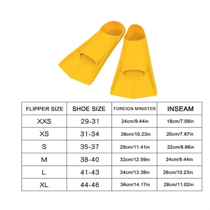 Snorkeling And Swimming Fins