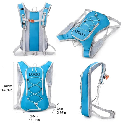 Lightweight Hydration Backpack with Helmet Mesh Bag Pack