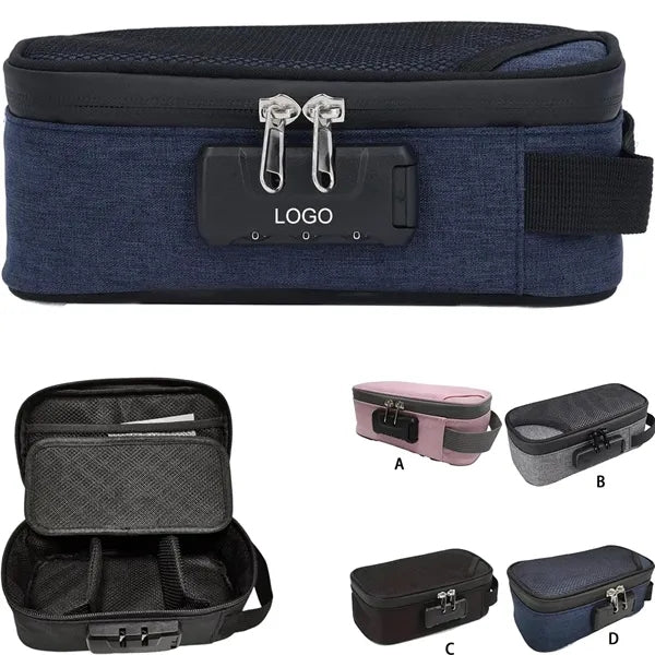 Durable Smell Proof Bag with Combination Lock.