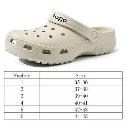 Summer Thick Soled Casual Perforated Shoes