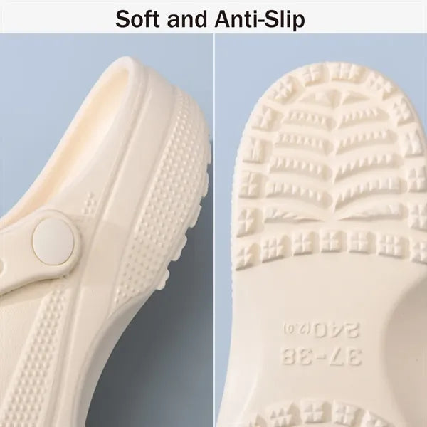 Summer Thick Soled Casual Perforated Shoes