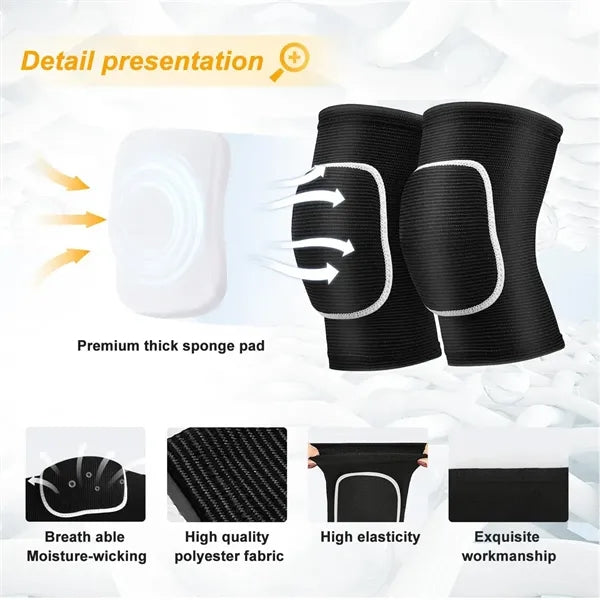 Sports Anti Collision Thickened Warmth Sponge Knee Pads
