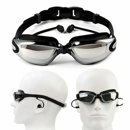 Anti Fog Mirror Swimming Goggles with UV Protection