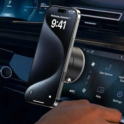 Auto Rotating Magnetic Phone Holder with Suction Base