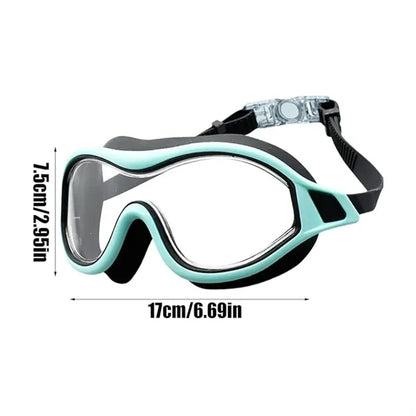 Adult Full View Diving Mask with Anti Fog Lens