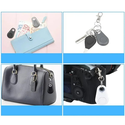 Bluetooth Smart Tracker Tag with Keychain Hole