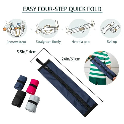 Large Capacity Multifunctional Waterproof Folding Backpack