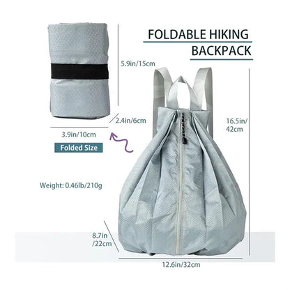Large Capacity Multifunctional Waterproof Folding Backpack