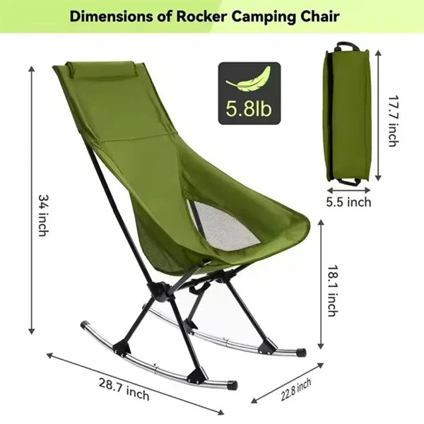 Portable Folding Rocking Chair
