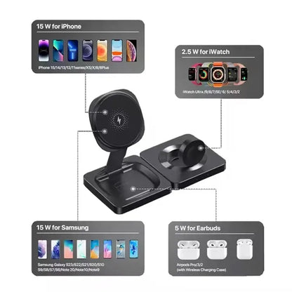 3 In 1 Wireless Charging Station