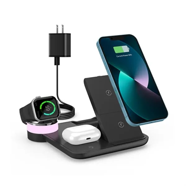 4 in 1 Foldable Wireless Multi-Protection Charger