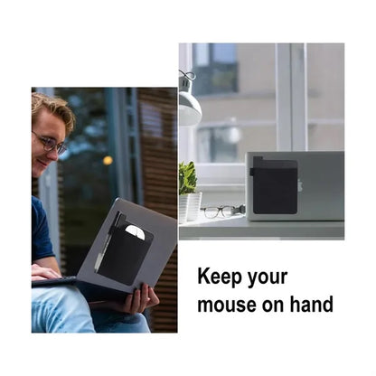 Mini Square Sticky Portable Mouse Case Computer Accessories