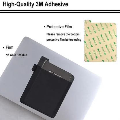 Mini Square Sticky Portable Mouse Case Computer Accessories
