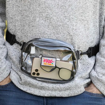 Clear Crossbody Sports Pack